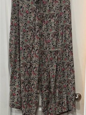 Denim & Supply Ralph Lauren Floral Wrap - Wide Leg Pants